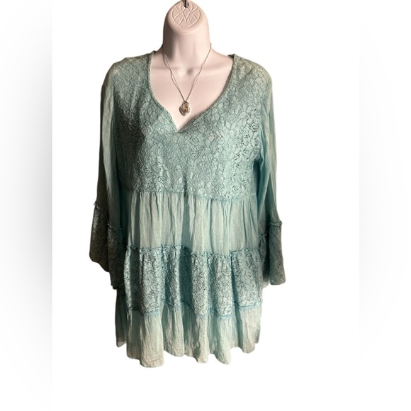 Sacred Threads Tops - NWT. Sacred Threads Size Small Blouse.  216224.  CL/GR11